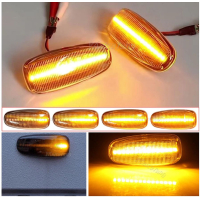 Dynamisch knipperlicht WIT voor Mercedes Benz Clk 320 430 500 55AMG W208 C208 214 Slk 230 R170 R171 R129