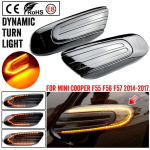 Dynamisch knipperlicht  ZWART Mini Cooper One F55 F56 F57