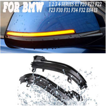 Dynamisch knipperlicht ZWART voor BMW 1 2 3 4 Serie X1 F20 F21 F22 F23 F30 F31 F34 F32 E84 i3