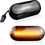 Dynamisch knipperlicht ZWART voor Ford C-Max Focus MK2 Fusion Fiesta Galaxy