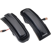 Dynamisch knipperlicht ZWART Jeep Renegade in spiegel