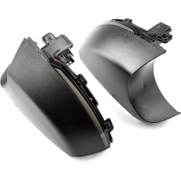 Dynamisch knipperlicht ZWART VW Polo 6R 6C MK5 Led Knipperlichten Flasher 2010 - 2017