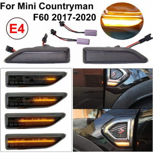 Dynamisch knipperlicht ZWART Mini Countryman F60 2017-2020 Dynamisch knipperlicht ZWART Mini Countryman F60 2017-2020