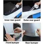 Transparante deur en dorpel beschermtape 50mm breed