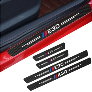 BMW E30 dorpel bescherm sticker 4 deurs
