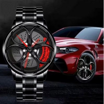 Horloge voor de Alfa Romeo Giulia liefhebber Supergaaf kado.