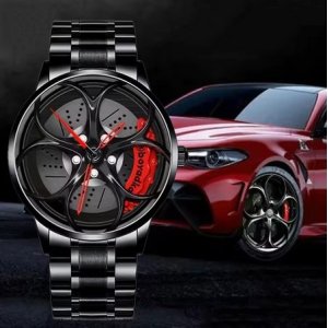 Horloge voor de Alfa Romeo Giulia liefhebber Supergaaf kado.