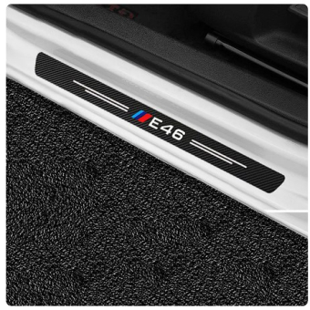 BMW E46 dorpel bescherm sticker 4 deurs