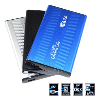 Aluminium 2,5 inch ssd-hd externe behuizing