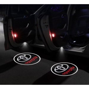 Autodeur verlichting logo Toyota set a 2