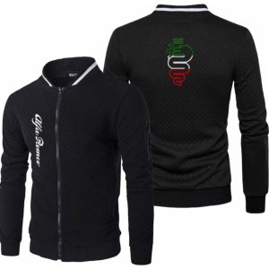 Vest voor de Alfa Romeo liefhebber zomer/lente ZWART