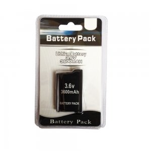 PSP batterij 2000/3000 serie 3600 mAh.